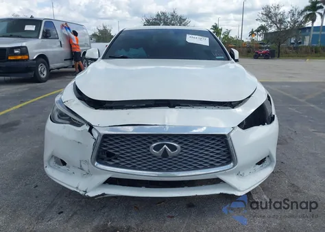2018 Infiniti Q60 Red Sport 400 from USA, damaged, VIN JN1FV7EL6JM631436